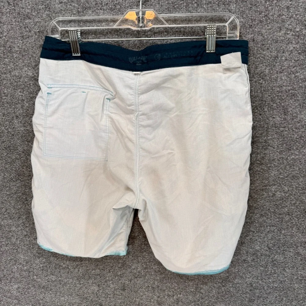 Billabong Board Shorts Men 30 Blue Tie Dye Recycled All Day Lo Tides Surf Trunks